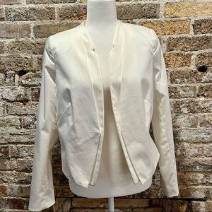 Worthington white blazer!